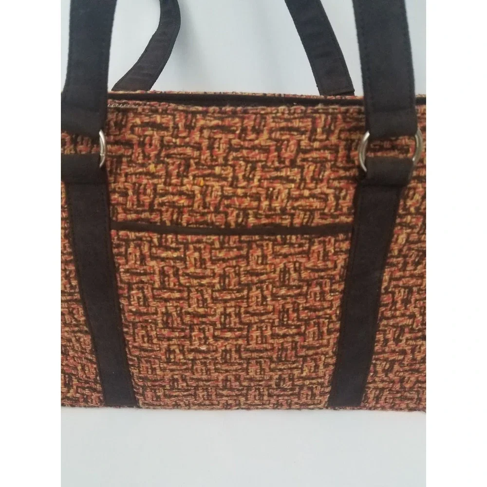 Betmar New York Wool Multicolor Handbag Purse Style # KH4730 EUC HB10‎